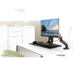 Neomounts KEYB-V200BLACK Keyboard/mouse shelf VESA installation - w 65 cm