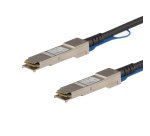 StarTech.com Câble de Connexion Directe Twinax de 1m QSFP+ vers QSFP+ Compatible Cisco QSFP-H40G-CU1M, 40 GbE QSFP+ DAC en Cuivre, Module Transmetteur Passif 40 Gbps DAC Firepower C9200 C9400