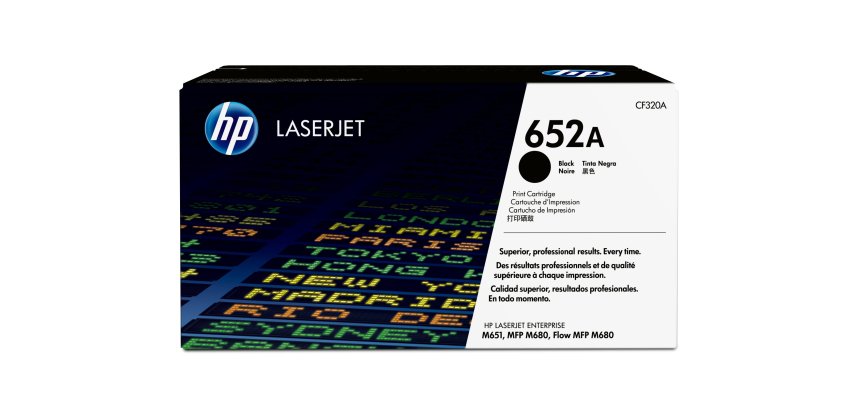HP 652A toner noir LaserJet authentique