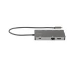 StarTech.com USB C Multiport Adapter - USB C auf HDMI 4K 30Hz/VGA Reiseadapter/Docking station - 5Gbit/s USB 3.0 Hub (USB A/USB C) - 100W Power Delivery - SD/Micro SD Kartenleser - Gigabit Netzwerk - 30cm Kabel