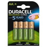 Piles Rechargeables AA 2500 mAh, lot de 4 piles
