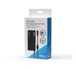 AISENS Cargador 65 W Automatico Universal Multitension Para Portatil Con 9 Conectores + USB-A QC.3.0