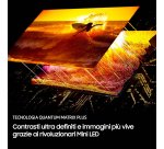 Samsung Neo QLED AI TV 55" QE55QN85FAUXZT 4K Mini LED, Processore NQ4 AI Gen2, 4K AI Upscaling, Neo Quantum HDR+, Dolby Atmos & OTS Lite, Simple Chamfer Design, Vision AI Smart TV, 2025