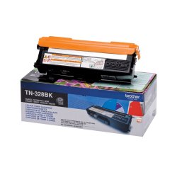 Toner laser brother tn328bk couleur noir haute capacité 6000p