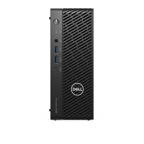 DELL Precision 3280 Intel® Core™ i7 i7-14700 16 Go DDR5-SDRAM 512 Go SSD NVIDIA T1000 Windows 11 Pro CFF Station de travail Noir