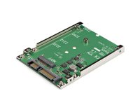StarTech.com Adaptador de SSD SATA M.2 a SATA de 2.5" - Conversor de M.2 NGFF a SATA - de 7mm - Bracket de Marco Abierto - Adaptador para Disco Duro M.2 - No es Compatible con NVMe