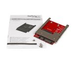 StarTech.com Adaptador Conversor de SSD mSATA a SATA de 2,5 Pulgadas - Convertidor