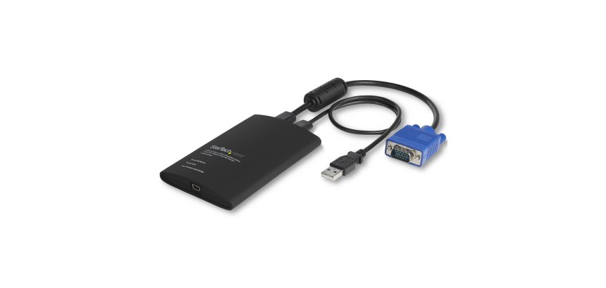 StarTech.com Adaptateur Crash Cart USB - Adaptateur Crash Cart KVM USB pour Ordinateur Portable - Crash Cart de Salle de Serveurs - Datacenter Crash Cart - Crash Cart Informatique