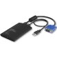 StarTech.com Adaptateur Crash Cart USB - Adaptateur Crash Cart KVM USB pour Ordinateur Portable - Crash Cart de Salle de Serveurs - Datacenter Crash Cart - Crash Cart Informatique