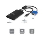 StarTech.com USB Crash Cart Adapter with File Transfer & Video Capture - TAA