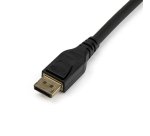 StarTech.com Câble Certifié VESA DisplayPort 1.4 3m - 8K 60Hz HBR3 HDR - Cordon Écran Super UHD DisplayPort vers DisplayPort - Câble Ultra HD 4K 120Hz DP 1.4 M/M Connecteur M/M
