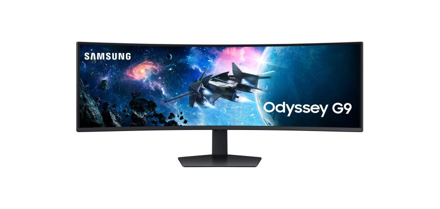 Samsung G95C écran plat de PC 124,5 cm (49") 5120 x 1440 pixels Dual QHD LED Noir