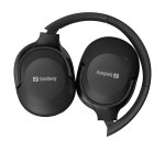 Sandberg 126-53 Kabelloser Kopfhörer Bügel Anrufe/Musik Bluetooth Schwarz
