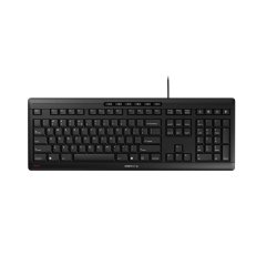 CHERRY STREAM clavier Bureau USB QWERTY Anglais américain Noir