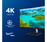 Philips E Line 328E1CA/00 écran plat de PC 80 cm (31.5") 3840 x 2160 pixels 4K Ultra HD LCD Noir