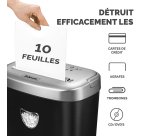 Destructeur Fellowes Powershred 53C - coupe croisée