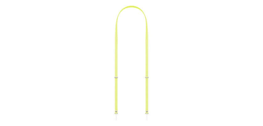 Apple Crossbody Strap - Neon Yellow