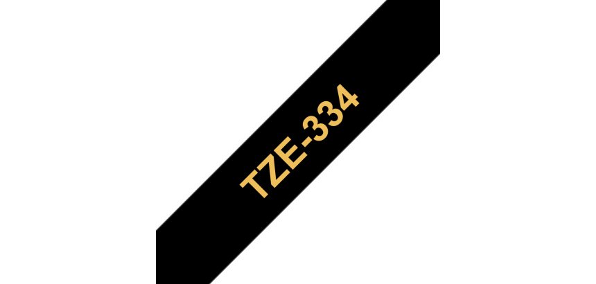 TZe-Tape TZe-334 cassette à ruban, Largeur: 12 mm