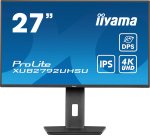 iiyama ProLite XUB2792UHSU-B6 Monitor PC 68,6 cm (27") 3840 x 2160 Pixel 4K Ultra HD LED Nero