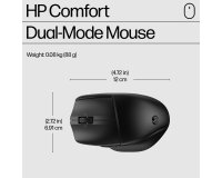 HP 685 Comfort Dual-Mode Keyboard and Mouse Combo