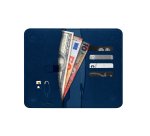 Celly PassportD Portafoglio Blu Ecopelle