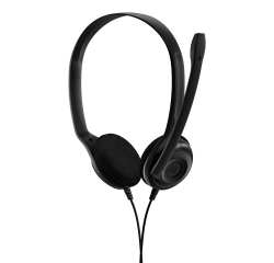 Sennheiser PC 3 CHAT Auriculares Alámbrico Diadema Oficina/Centro de llamadas Negro