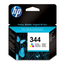 HP 344 cartouche d'encre trois couleurs authentique pour imprimante jet d'encre