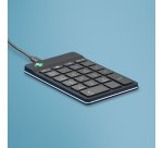 R-Go Tools Clavier R-Go Numpad Break, clavier numérique ergonomique avec logiciel de pause, filaire, noir