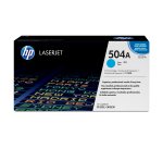 HP 504A toner LaserJet cyan authentique