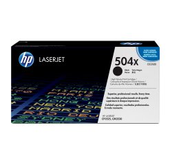 HP 504X toner LaserJet noir grande capacité authentique