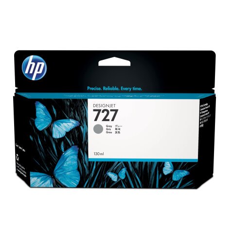 HP Cartucho de tinta DesignJet 727 gris de 130 ml