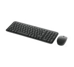 Logitech MK250 Compact Bluetooth Wireless Combo teclado Ratón incluido Universal RF Wireless + Bluetooth QWERTY Español Grafito