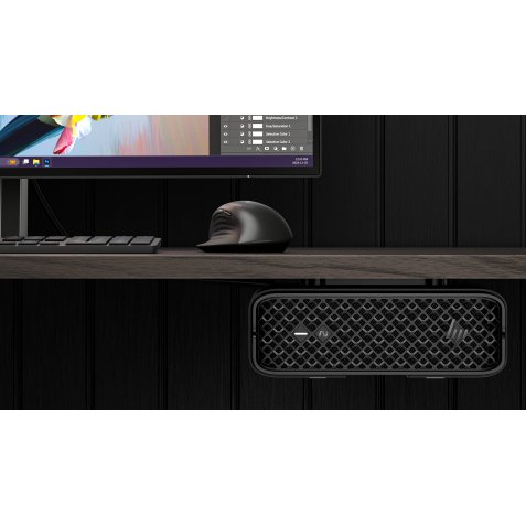 HP Z2 Mini G1i Wolf Pro Security Edition Intel Core Ultra 7 265 32 GB DDR5-SDRAM 1 TB SSD NVIDIA RTX A1000 Windows 11 Pro Mini PC Stazione di lavoro AI PC, AI Workstation Nero