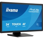 iiyama ProLite T2452MSC-B2 PC flat screen 61 cm (24") 1920 x 1080 pixels Full HD Touchscreen Black