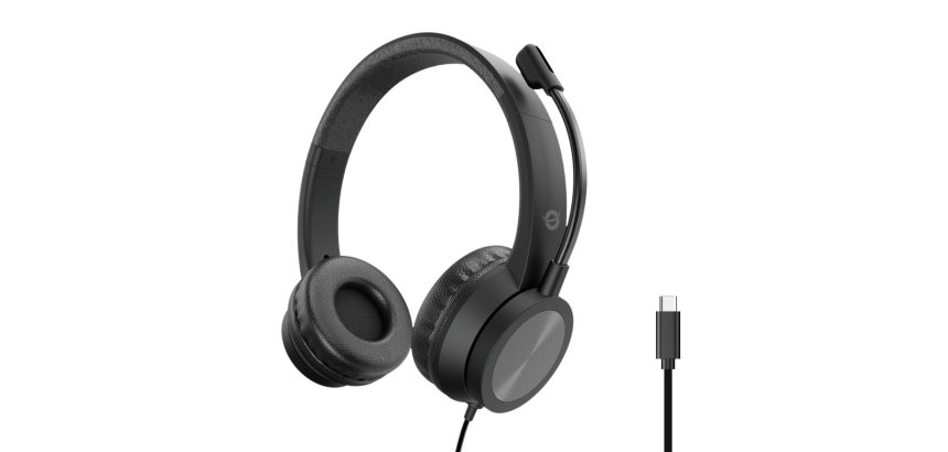 Conceptronic POLONA05BC Stereo USB-C Headset, Noise Cancelling Microphone