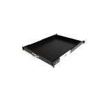 StarTech.com Plateau Coulissant 1U pour Clavier pour Montage en Rack de Serveur - 25 kg - Tiroir Coulissant en Acier de 55,8 cm de Profondeur pour Rack d'Equipement AV, Réseau 19"