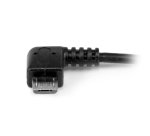 StarTech.com Câble adaptateur Micro USB à angle droit vers USB Host OTG de 12cm - Mâle / Femelle