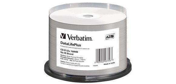 Verbatim DataLifePlus Professional - CD-R x 50 - 700 MB - storage media
