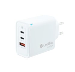 CoolBox Cargador USB 65W con tecnología GaN