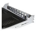 StarTech.com Étagère Coulissante 2U pour Serveur avec Bras de Gestion des Câbles - Profondeur de Montage Réglable de 27,6 à 31,6 pouces - 50kg - Étagère 19" pour Rack d'Équipement - Profondeur 24 Pouces
