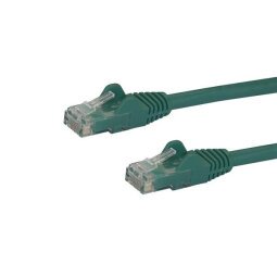 StarTech.com Cable de 1m Verde de Red Gigabit Cat6 Ethernet RJ45 sin Enganche - Snagless