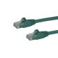 StarTech.com Cable de 2m Verde de Red Gigabit Cat6 Ethernet RJ45 sin Enganche - Snagless