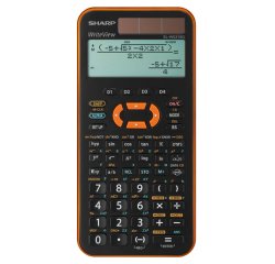 Sharp - Calcolatrice Scientifica EL-W531XG - Arancione - ELW531XGYR