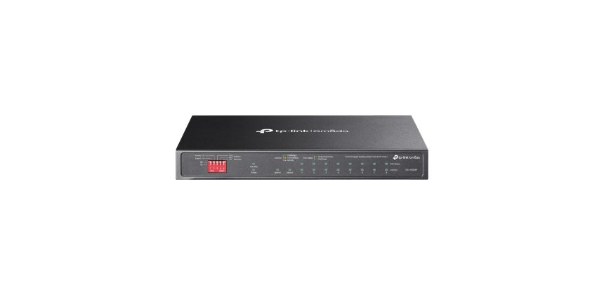 TP-Link Omada DS110GMP commutateur réseau Non-géré Gigabit Ethernet (10/100/1000) Connexion Ethernet, supportant l'alimentation via ce port (PoE) Noir