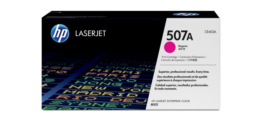HP 507A - magenta - original - LaserJet - cartouche de toner (CE403A)