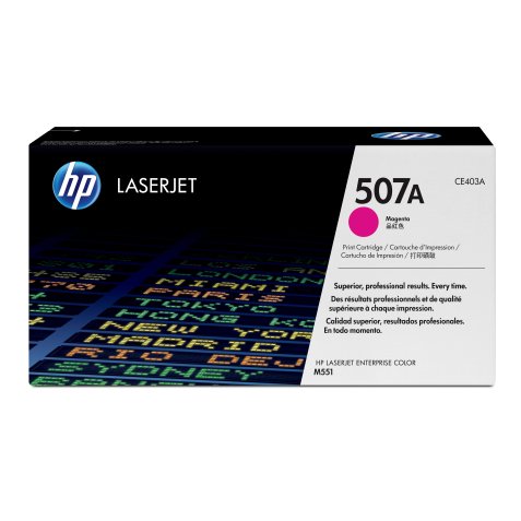 HP 507A toner LaserJet magenta authentique
