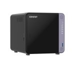 QNAP TS-432X-4G server NAS e di archiviazione Tower Alpine Alpine AL-524 4 GB DDR4 QNAP QTS Nero