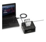 StarTech.com Docking Station de 2 Bahías USB 3.0 a SATA - Base de Acoplamiento USB de Discos Duros SSD SATA I/II/III de 2,5/3,5" - de Intercambio en Caliente - Carga Superior