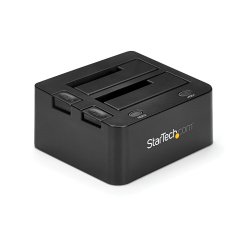 StarTech.com Docking Station de 2 Bahías USB 3.0 a SATA - Base de Acoplamiento USB de Discos Duros SSD SATA I/II/III de 2,5/3,5" - de Intercambio en Caliente - Carga Superior