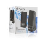 Altavoces NGS SB150, De 1 vía, 2.0 canales, Alámbrico, 4 W, 100 - 20000 Hz, Negro